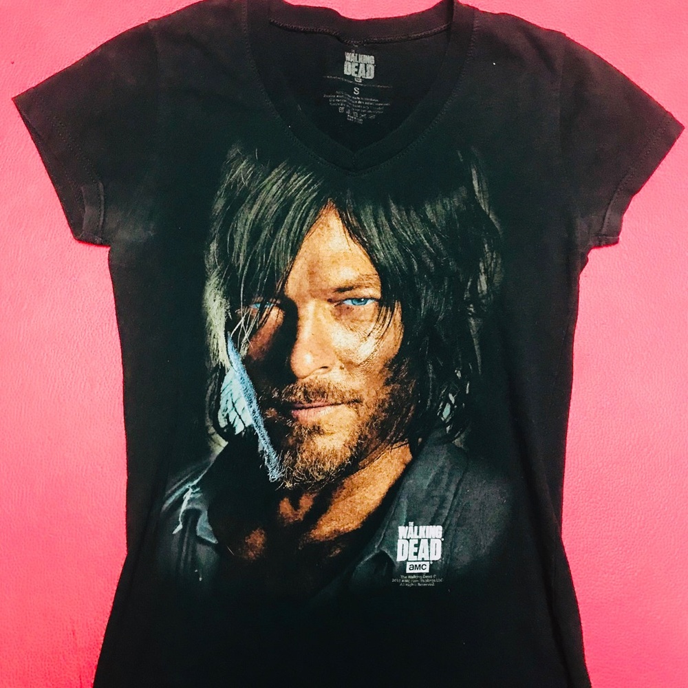 Walking Dead Series Daryl Fitted T-Shirt